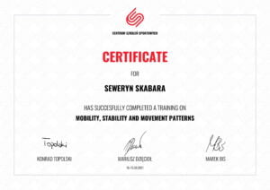 Mobilność, Stabilność i Wzorce Ruchowe (Centrum Szkoleń Sportowych)