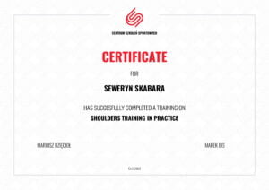 Zdrowe i Silne Barki - Systemowe Podejście (Centrum Szkoleń Sportowych)