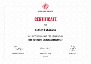 Jak Dobierać Ćwiczenia (Centrum Szkoleń Sportowych)